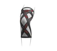 Ginocchiera elastica C-Knee con fibra di carbonio e taping integrato