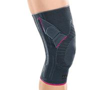 Ginocchiera elastica con sistema di stimolazione muscolare per il controllo della rotula Genumedi Pt Destra FGP Art. M614 Dx Size 4°