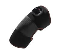 Ginocchiera elettrica, 4 livelli di calore e 4 modalità di vibrazione, busta termica per gomito ricaricabile, 1100 mAh, per uomini, donne, genitori, nonni, madre, padre, famiglia