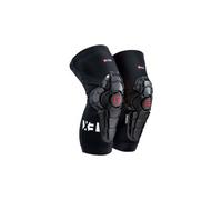 G-Form Pro-X3 Ginocchiere per Mountain Bike - Ginocchiere per Uomo e Donna - Nero/Bianco, Adulto Piccolo