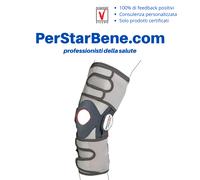 Ginocchiera Genutonic elastica con aste articolate e regolazione TO3120 Tenortho