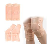 Ginocchiera impermeabile ultra sottile in silicone, Ginocchiera per Sport Acquatici in Silicone, Ginocchiere magnetiche per alleviare Il Dolore da artrite,ginocchiere per lacrime del menisco (E-6pcs)