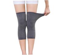 Ginocchiera invernale da donna e uomo, scaldamuscoli, avvolgente, elastica, termica, spessa, in lana di cashmere, supporto per tendinite, sollievo dal dolore, recupero in bicicletta, 1 paio - Scald