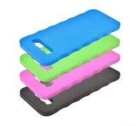 Ginocchiera leggera da giardinaggio con manico, impermeabile, per ginocchiere in schiuma EVA, per lavori in giardino, yoga, pulizia e attività fai da te, facile da pulire, 39 x 17 x 1,6 cm, blu (rosa)