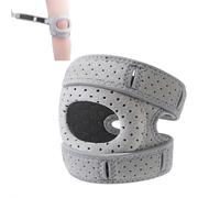 Ginocchiera - Manicotto di supporto per tendine rotuleo regolabile, per alleviare il dolore, con cuscinetti in gel per menisco, artrite, uso sportivo ortopedico, supporto per ginocchio per atleti che