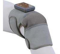 Ginocchiera massaggiante - Ginocchiera riscaldata con vibrazione elettrica, supporto articolare, massaggiatore per gambe per comfort e recupero