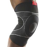 Ginocchiera McDavid 4-Way Elastic avec contreforts gel Noir XL
