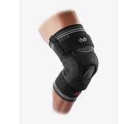 Ginocchiera McDavid Elite Engineered Elastic con cinghia doppia nero - S