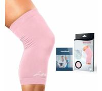 Ginocchiera Ortopedica da Donna Ideata da Medici Specialisti - Tutore Ginocchio a Compressione con Filato di Rame - Ginocchiera Sportiva per Recupero Post-Infortuni e Tendinite (Taglia S)