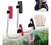 Ginocchiera per giardinaggio, dispositivo per inginocchiarsi con cinghia, ginocchiera ergonomica e seduta da giardino, strumenti portatili per risparmiare manodopera per lavori agricoli, protezione
