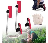 Ginocchiera per giardinaggio, dispositivo per inginocchiarsi con cinghia, ginocchiera ergonomica e seduta da giardino, strumenti portatili per risparmiare manodopera per lavori agricoli, protezione