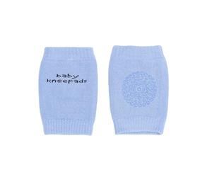 Ginocchiera per neonati, morbida, traspirante, comoda durante l'apprendimento della corsa, ideale (blu, 0-3 anni)