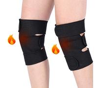 Ginocchiera per terapia magnetica, auto-riscaldante, in regolabile, supporto per il sostegno dell'artrite per alleviare il dolore, per donne e uomini, 1 paio