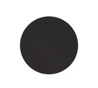Ginocchiera per yoga Set di due ginocchiere spesse for yoga e pilates, imbottitura extra for ginocchia, gomiti, polsi mani, testa(Black)
