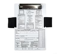 Ginocchiera pilota con fascia elastica per un comodo utilizzo in volo (VFR+A)