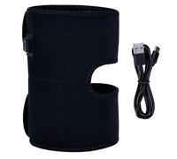 Ginocchiera riscaldante, alimentata tramite USB, regolabile, 3 livelli, design con tasca in rete, dal dolore e calore per anziani, adulti, genitori, amici, comfort quotidiano e terapia