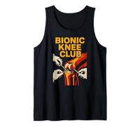 Ginocchiera Sostitutiva Bionic Knee Club Fun Mens Chirurgia Recupero Canotta