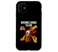 Ginocchiera sostitutiva Bionic Knee Club Fun Mens Chirurgia Recupero Custodia per iPhone 11