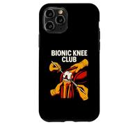 Ginocchiera sostitutiva Bionic Knee Club Fun Mens Chirurgia Recupero Custodia per iPhone 11 Pro