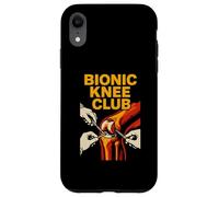 Ginocchiera sostitutiva Bionic Knee Club Fun Mens Chirurgia Recupero Custodia per iPhone XR
