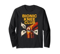 Ginocchiera Sostitutiva Bionic Knee Club Fun Mens Chirurgia Recupero Maglia a Manica