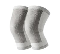 Ginocchiera Sport di Forza Un Paio di Cuscinetti Supporto articolare for Ginocchiere da Uomo e Donna for Il Calore della Stagione Fredda Supporto al Ginocchio(G-Plush,S)