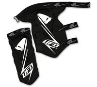 Ginocchiera Ufo Plast Jackal Nero Bianco