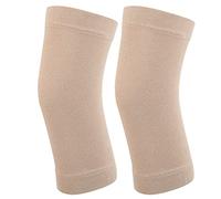 Ginocchiere, 2PCS Compressione Ginocchiere in Puro Cotone Manica Lunga Resistente al Freddo Senza Cuciture Ultrasottile Sottile Ginocchiera Traspirante Supporto Ginocchiere per Alleviare Il Dolore