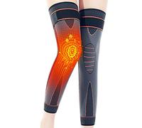 Ginocchiere a compressione - Protezione per ginocchio di medico | Ginocchiera riscaldata in legno di assenzio lungo antiscivolo | Ginocchiere per donne uomini | Protezioni per ginocchiere th