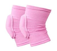 Ginocchiere a compressione sportiva da 2 pezzi Protezione elastica for ginocchio Protezione for ginocchio in spugna addensata Supporto for ginocchiera for allenamento di danza per danza, calcio, palla