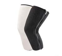 Ginocchiere a doppio strato con chiusura in pile e cerniera per uso invernale, polsini elastici per una vestibilità sicura, progettate per fornire calore e copertura completa durante le attività