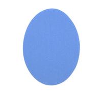 Ginocchiere adesive per bambini - 4 toppe termoadesive Acquamarina da stirare su pantaloni, giacche e cappotti, resistenti a lavatrice e asciugatrice, 10,5 x 8 cm