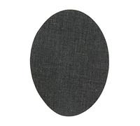 Ginocchiere adesive per bambini - 4 toppe termoadesive Blu scolastico chiaro da stirare su pantaloni, giacche e cappotti, resistenti a lavatrice e asciugatrice, 10,5 x 8 cm
