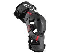 Ginocchiere Alpinestars Supertech RK-10 Plasma nere-rosse L