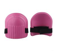 Ginocchiere antiscivolo per ginocchiere con schiuma EVA per giardinaggio, sport e lavori di costruzione, protezione (rosa)