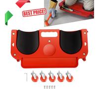 Ginocchiere Con 5 Ruote Mobili Per Officina Meccanico Piastrellista Leggera XL