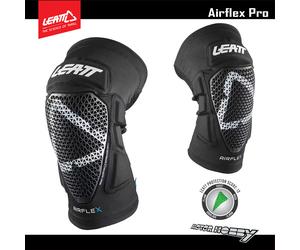 GINOCCHIERE CROSS MTB LEATT KNEE GUARD AIRFLEX PRO NERO