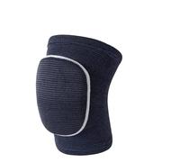 Ginocchiere da ballo ad alta elasticità 1PC compressione sportiva copertura protettiva antiurto allenamento ginocchia supporto for uomo donna per danza, calcio, pallavolo, pallacanestro, yoga(Black,L(