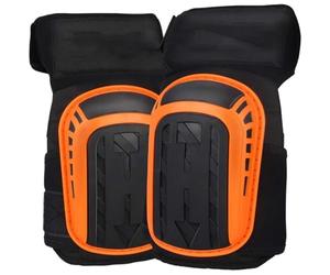 Ginocchiere da Giardinaggio Ginocchiere specializzate for il lavoro, tutore for ginocchio, manicotti di supporto elastici for edilizia, giardinaggio, protezione delle articolazioni for adulti(ORANGE)