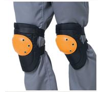 Ginocchiere da lavoro in neoprene professionali Nero Giallo alta qualità coppia