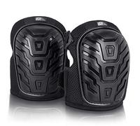 Ginocchiere di supporto Premium LauterSchutz® con tecnologia cuscinetti gel a 2 zone e comoda doppia chiusura, per artigiani professionisti e appassionati del fai-da-te