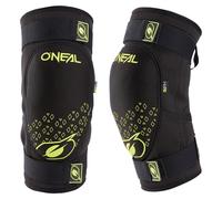 ONeal Dirt S23, Protezioni per le ginocchia Livello 1 XL male Nero/Giallo Fluo