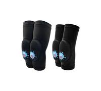 Ginocchiere e gomitiere g form lil g per bambini nero