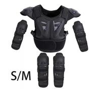 Ginocchiere E Gomitiere Per Bambini Moto Armor Regolabili Traspiranti Off-Road