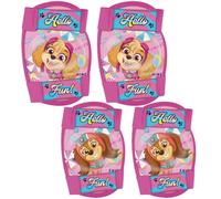 Ginocchiere e gomitiere per bicicletta, monopattino, pattini (Paw Patrol Skye Liberty)