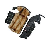 Ginocchiere E Scaldamuscoli Invernali per Moto, Copricappelli Protettivi,