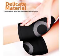 Ginocchiere foderate in morbido pile due pezzi antiscivolo elastiche calde inver