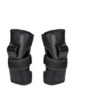 Ginocchiere Gomitiere Protezioni per i Polsi Set per Pattinaggio in Linea, Skateboard, Roller Derby, in BMX e. (Nero)