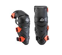 GINOCCHIERE IMPACT EVO JUNIOR BAMBINO NERO ROSSO OMOLOGATO TAGLIA UNICA