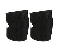 Ginocchiere in Neoprene TeamSky, 1 Paio di Ginocchiere Traspiranti, Ginocchiere Sportive in Spugna Resistenti allo Scivolamento, Protezioni Per Gomiti E Gambe Per Bambini(Nero)